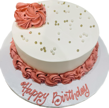 IPSHITA ROSE GOLD BIRTHDAY CAKE