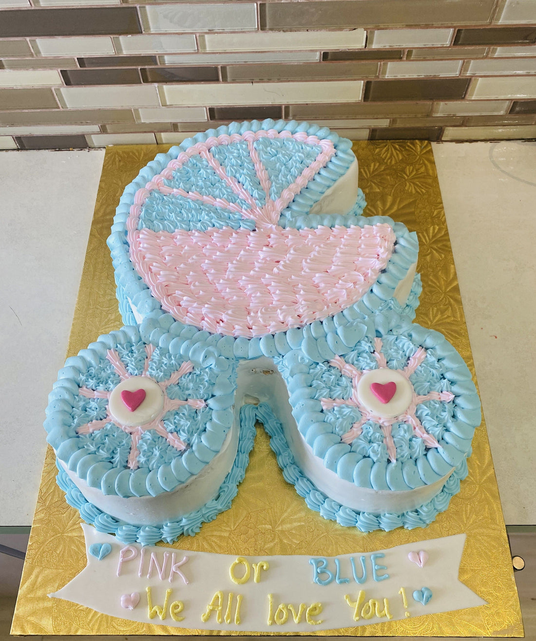 Baby Buggy Cake