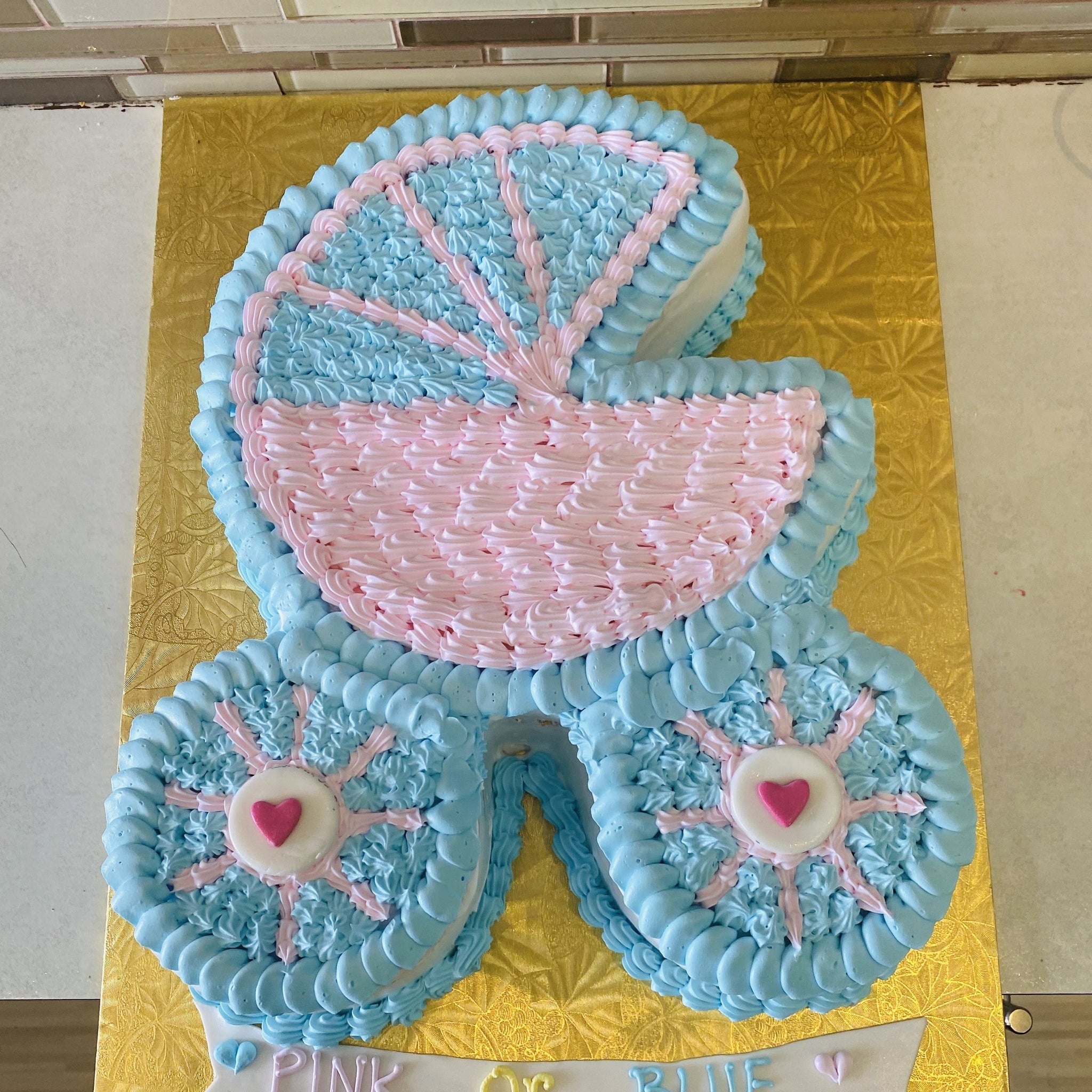 Baby Buggy Cake