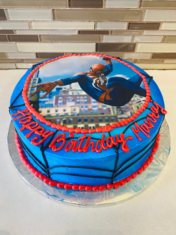 SPIDERMAN CREAM CAKE