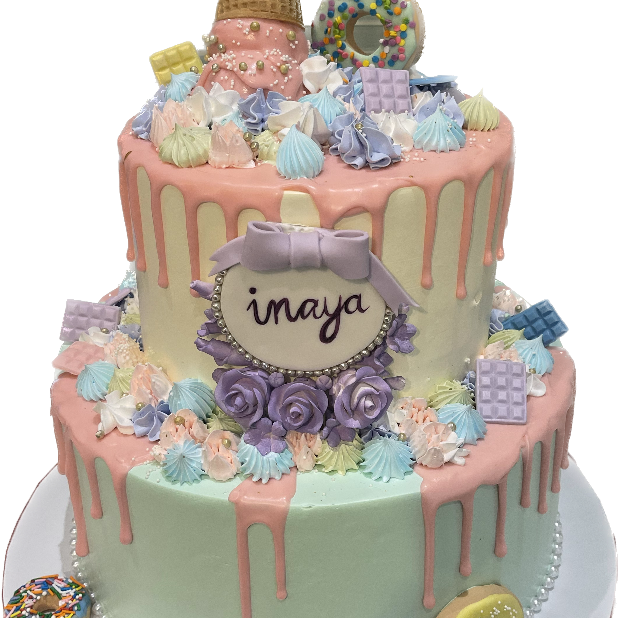 CANDY WONDERLAND BIRTHDAY CAKE