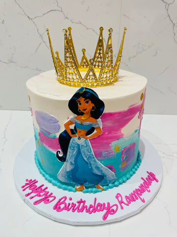 PRINCESS JASMINE CREAM CAKE