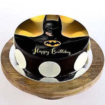 Unique Style Of Batman Theme Cake