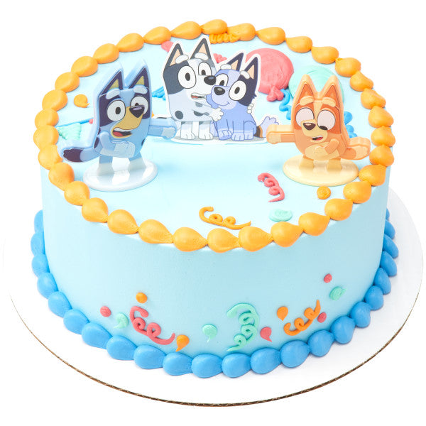 BLUEY DANCE MODE CAKE!