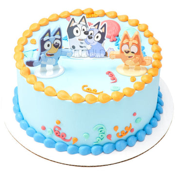 BLUEY DANCE MODE CAKE!