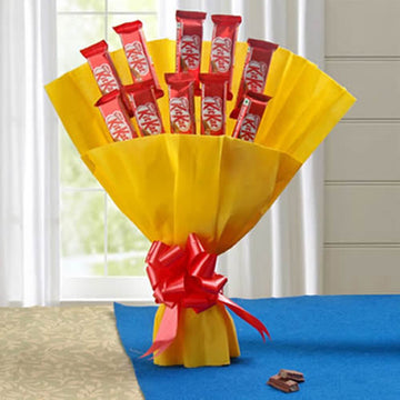 Kitkat Bouquet For Daughter's Day