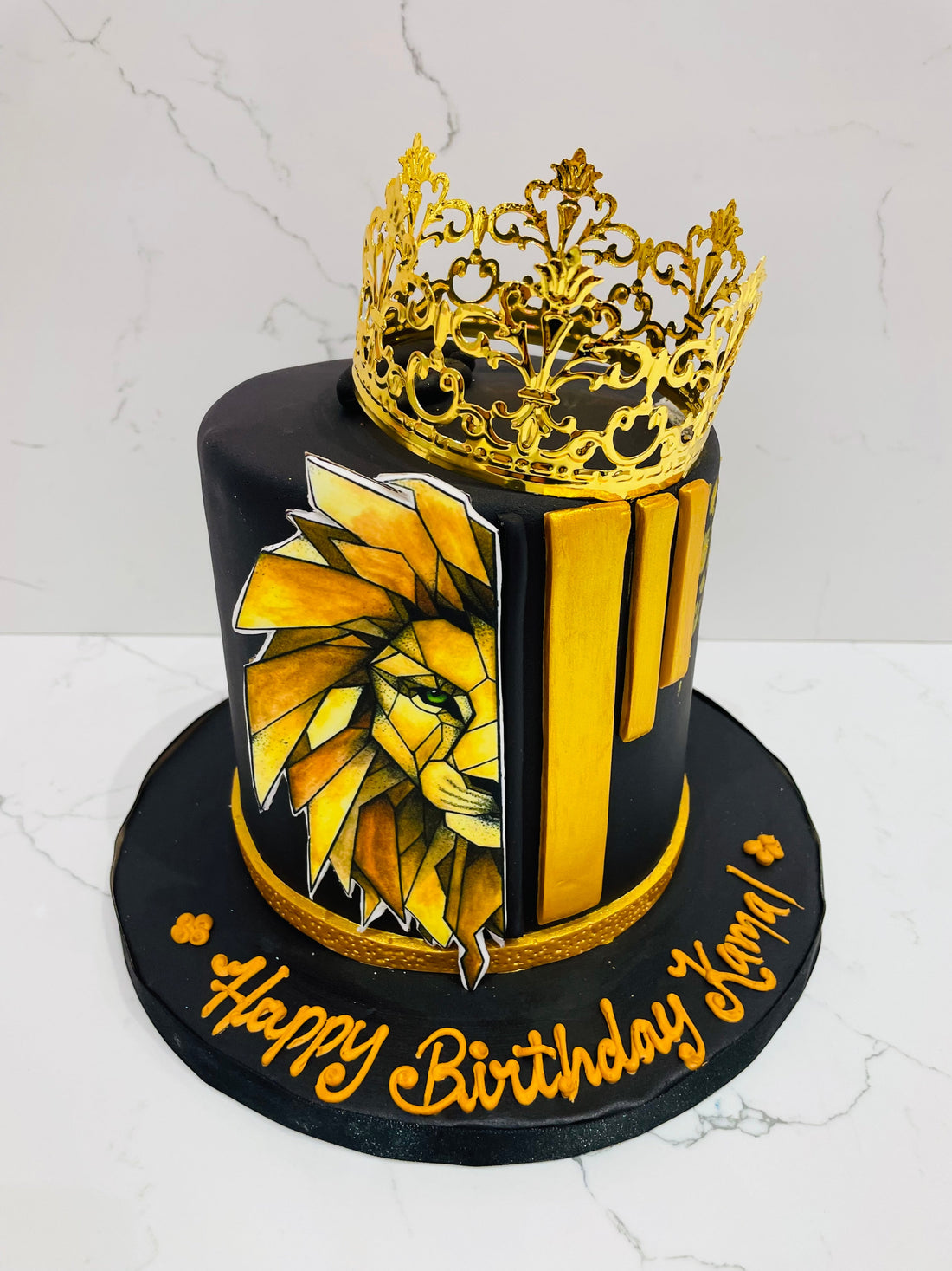 Lion King Crown Cake