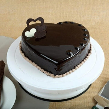 Love Heart Chocolate Cake