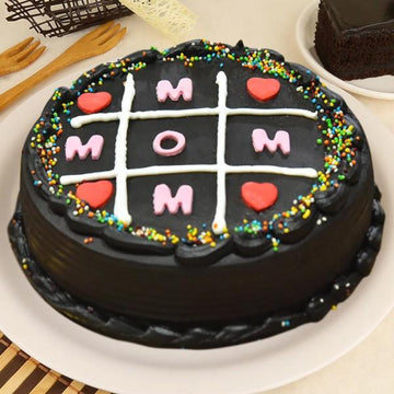 Love You Mom Chocolate Cake