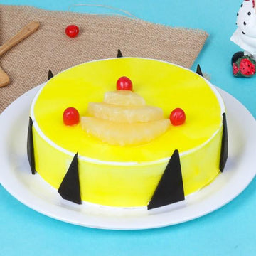 Luscious Pineapple Birthday Cake