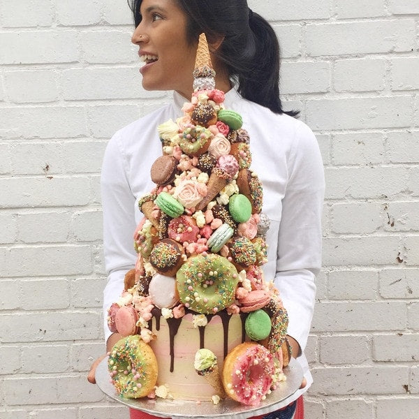 Mademoiselle Matcha Croquembouche Cake