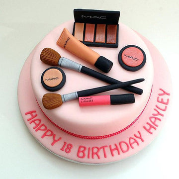 Mac Makeup Lover Theme Cake