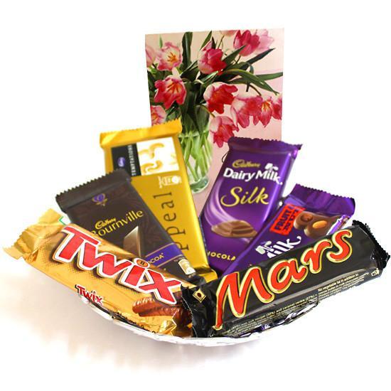 Mars Mix Choco Basket
