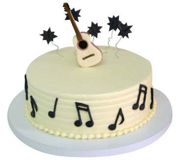 Music Instrument Theme Cake