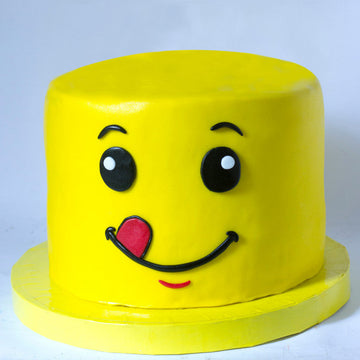 Cute Smile Theme Cake