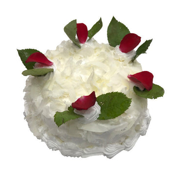 White Forest Cake (Rose Petals)