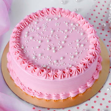 Daughter's Day Special Strawberry Cake