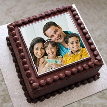 Best Family Photo Cake