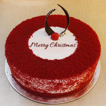 Red Velvet Christmas Cake