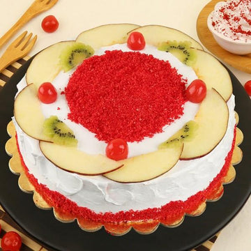 Red Velvet Fruit Fantasy