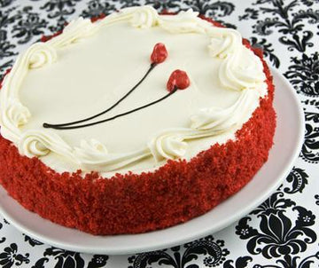 Red Velvet Vanilla Cake