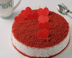 Red Velvet With Red Hearts