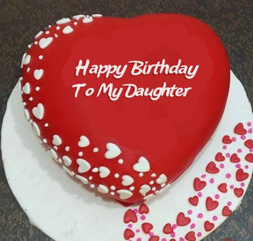 Red Passion Cake For My Daughter