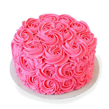 Strawberry Rose Cake