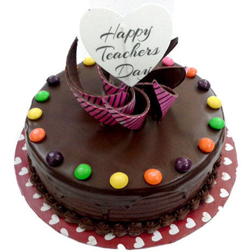 Lovely Teachers Day Cake