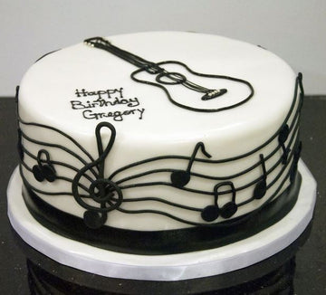 Forever Violin Lover Theme Cake