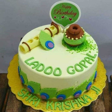 Janmashtami Birthday Cake