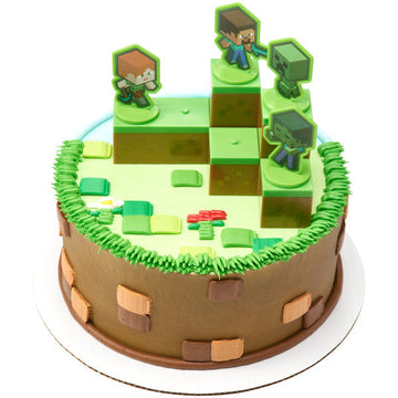 MINECRAFT MOBS CAKE