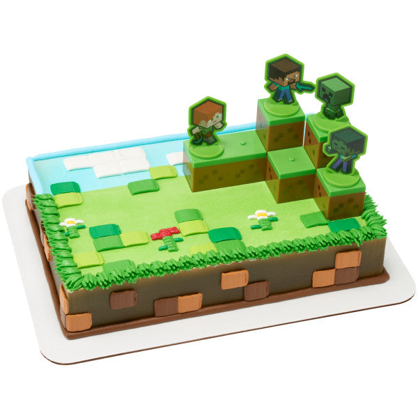 MINECRAFT MOBS CAKE